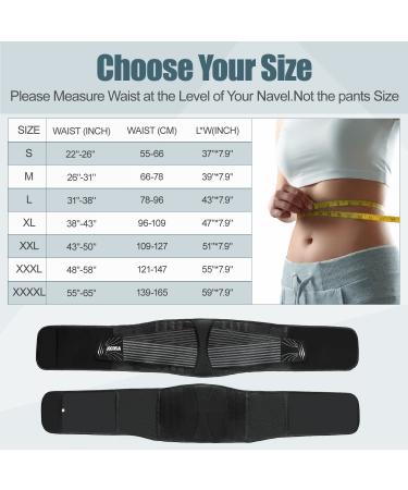 JOCOSA Back Brace Support Belt for Lumbar Pain Relief - Adjustable Lower Back Support for Herniated Disc, Sciatica, Scoliosis - Men and Women - Buy Online on GoSupps.com