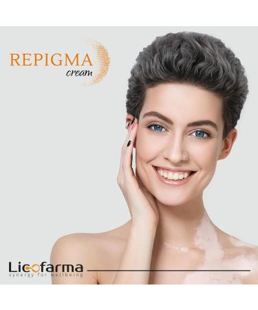 Repigma Cream - Natural Solution for Vitiligo White Spots & Skin Discoloration | 95% Natural Ingredients - Buy Online on GoSupps.com