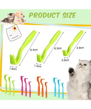 Kittmip Tick Remover Tools - 24 Pcs, 3 Sizes - Tick Puller for Dogs, Cats, Humans - Green, Rose, Red, Blue, Orange - Buy Online on GoSupps.com