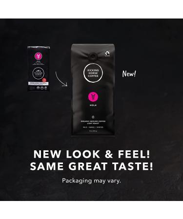 Kicking Horse Coffee Hola - Organic Fairtrade Light Roast, Ground 10 oz | Kosher Certified - Buy Online on GoSupps.com