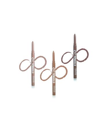 Eternal Automatic Water Resistant Eyebrow Liner Set - Long Lasting, High Precision Brow Definer (3 Pack) - Buy Online on GoSupps.com