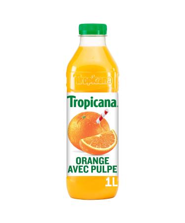 Tropicana Pure Orange Juice With Pulp 1L