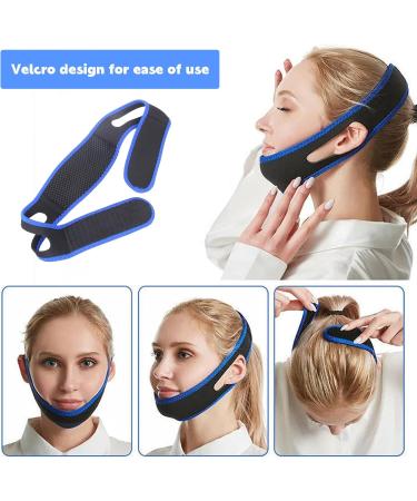 Omevett Anti Snoring Chin Strap - Adjustable, Effective Stop Snoring Aid for Men and Women - Fits Most Face Shapes - Buy Online on GoSupps.com