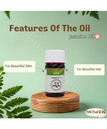 Shana Jasmine Oil - Raw Original Cold Pressed 30ml | Pure Natural No GMO Kosher Halal - Perfect for Men & Women - Buy Online on GoSupps.com
