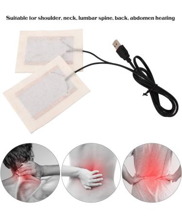 Tyenaza Electric USB Heating Pillows - 5 Pack Portable Comfort for Neck Back & Belly DC 5V Electric Heat Relief - Buy Online on GoSupps.com
