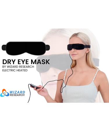 Electric Heated Dry Eye Mask by Wizard Research | 1-Year Money Back Guarantee - Buy Online on GoSupps.com