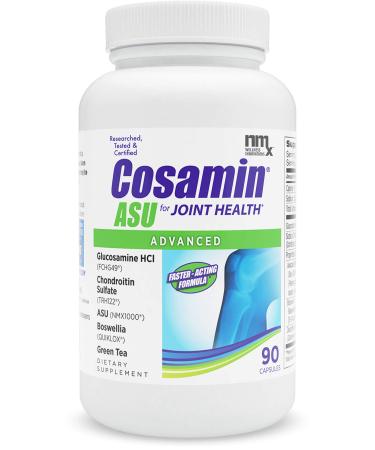 Nutramax Cosamin ASU Joint Health Supplement with Glucosamine, Chondroitin & ASU for Mens & Women's Joint Health, 90 Capsules