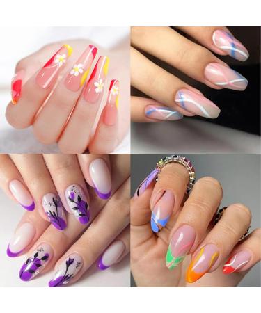 Fashion Base 12PCS Nail Art Pens - Nail Drawing Graffiti Pen Set for DIY Nail Art Decoration - Fine Tip Nail Varnish Pens for Quick Drying - Create Dot Line Patterns effortlessly - Buy Online on GoSupps.com