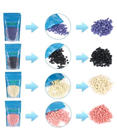 Wax Beans 100g - Hot Hard Wax for Hair Removal | Durable & Comfortable for Face Body Bikini & Legs - Buy Online on GoSupps.com