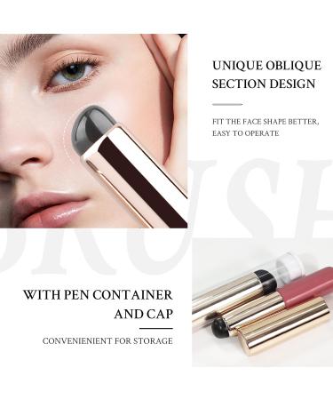 Soft Silicone Fingertips Lip Brush & Concealer Brush Set - 2PCS Multi-Functional Reusable Makeup Applicators for Lipstick Gloss Balm Masks & Eyeshadow - Buy Online on GoSupps.com