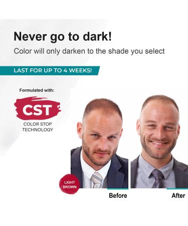 Men's Sport Eyebrow Colorant - Long Lasting Gray Coverage Treatment, Medium Brown - Buy Online on GoSupps.com