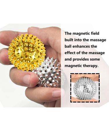 Buy KAPSING Magnetic Hedgehog Massage Balls & Acupressure Rings - Stress Relief & Relaxation - International Shipping Available - Buy Online on GoSupps.com