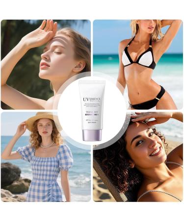 Tuxuseo Moisturizing sunscreen 50 ml primer UV protection lotion soft and light weight on the skin for all skin types during beach trips commuting - Buy Online on GoSupps.com