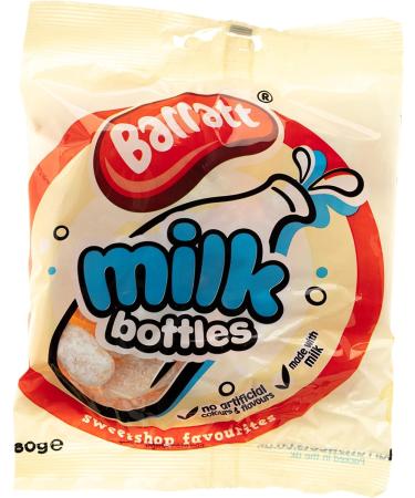 Barratt Sweet Shop Milk Bottles 12 x 180g - Buy Online on GoSupps.com