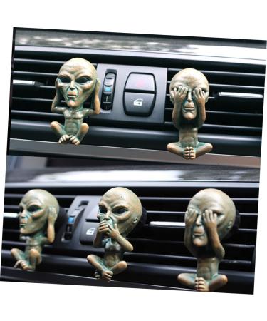 Buy Mobestech Alien Shape Car Air Vent Covers - 3 Sets Aromatherapy Essential Oil Diffusers | International Shipping Available - Buy Online on GoSupps.com