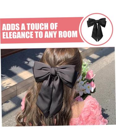 Gogogmee Bow Hairpin Ribbon for Hair Bow Hair Clips Hair Ribbon Bow Barrettes for Women Bows for Women Hair Ribbons for Women Barrettes for Thick Hair Women Hair Bows Ponytail Clip - Buy Online on GoSupps.com