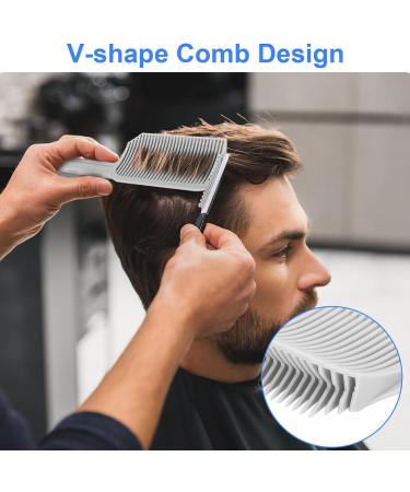 Fade Comb Set for Hair Cutting Professional Heat Resistant Barber Styling Tools with Guide Feature Versatile and Convenient Gentle on Hair Suitable for Home Use - Buy Online on GoSupps.com