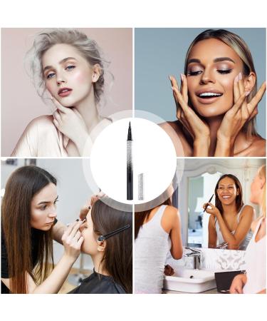 Liquid Eyeliner Pen | Long-Lasting Fine Tip Star Eyeliner - Natural Eye Makeup Accessory for Daily Use Dating Night Out and Party Hersil Black - Buy Online on GoSupps.com