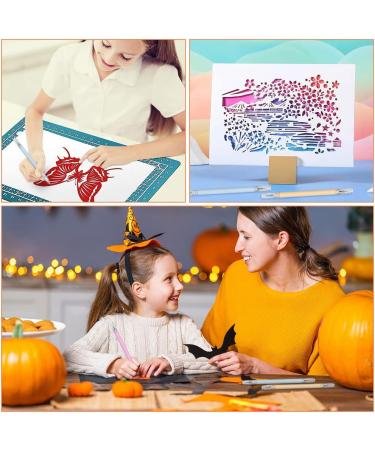 AUAUY Knife Pen Craft Cutting Tools  5PCS Double Head Cutting Gel Pen with Writable Nib  Utility Knife Pen  Creative Precision Paper Cutting Carving Tools  for DIY Project & Art Hobby - Buy Online on GoSupps.com