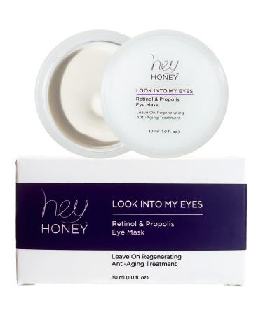 Hey Honey Look Into My Eyes Retinol And Propolis Eye Mask | Provide Intense Hydration and Brightening Benefits To Tired and Stressed Under Eyes Area .1 oz.