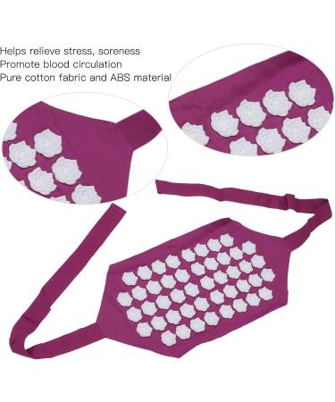 Acupressure Belt & Massage Mat for Waist | Cotton Body Belt for Home Use - Flower Shape Design - Buy Online on GoSupps.com