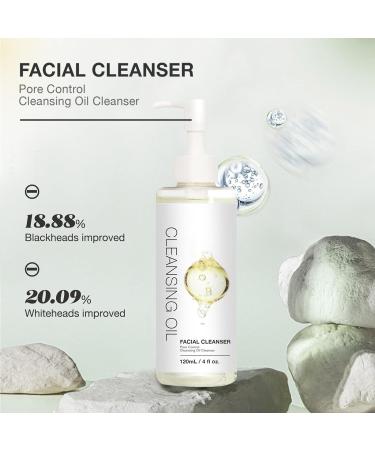 Heartleaf Pore Control Cleansing Oil Plant Makeup Remover Gentle Not Stimulate Make-Up Remover Korean Facial Makeup Cleansing Oil Cleanser Blackhead Cleanser And Makeup Remover (120ML) - Buy Online on GoSupps.com