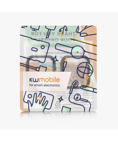 kwmobile Huami Amazfit GTS 3 Cover - Set of 2 Tempered Glass with Plastic Frame, Black - Buy Online on GoSupps.com