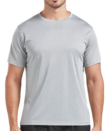 5 Pack Men's Dry Fit T Shirts - Athletic Running Gym Workout Tees - X-Large Set - Buy Online on GoSupps.com