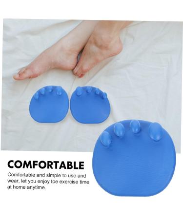 Hemoton Arch Trainer Thumb Splint for Bunions - Silica Gel Correctors with Big Gasket, Blue - 1 Pair - Buy Online on GoSupps.com