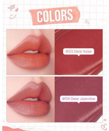 AMTS Webtoon True Beauty - 03 Dear Rose | High Pigment Non-Sticky Lip Color | Long-Wearing Korean Makeup - Buy Online on GoSupps.com