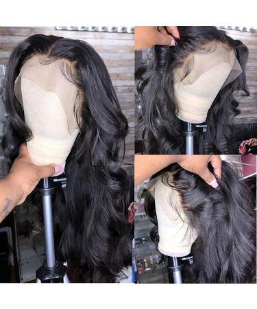 MEIKING 28 Inch Body Wave Human Hair Lace Front Wig - 180% Density, HD Lace, Pre Plucked, Glueless for Black Women - Buy Online on GoSupps.com