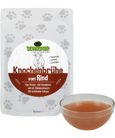 Schecker Dog Food - Moose Bone Broth for Dogs - 12x100ml - Moistening Broth for Enhanced Dog Nutrition - Buy Online on GoSupps.com
