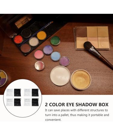  POPETPOP POPETPOP Eyeshadow Organizers 2-Compartment Storage Container for Makeup Eyeshadow and Lipstick - Buy Online on GoSupps.com