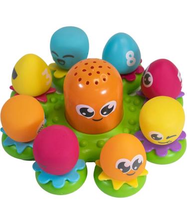 TOMY Toomies Octopals: Number Sorting Baby Bath Toy for 1-3 Year Old Boys and Girls - Buy Online on GoSupps.com