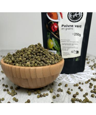 Green Pepper Grain 500g LA PLANTIGO A Tasty Choice Whole Green Chili 100% Natural Green Pepper No Additives Vegan Gree - Buy Online on GoSupps.com