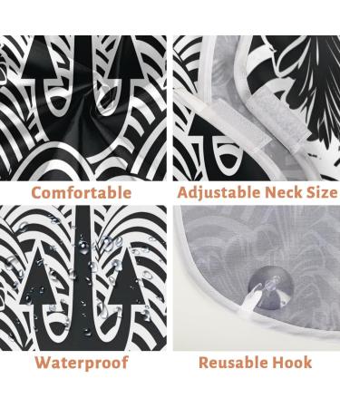 Sea Anchor Coconut Tree Beard Bib Apron - Beard Hair Catcher for Men | Perfect Father's Day & Anniversary Gift | Includes 2 Suction Cups - Buy Online on GoSupps.com