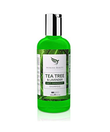 Professional Tea Tree Anti-Dandruff Shampoo - Made In UK Soothes Scalp Perfect For Fighting Itchy Skin Anti-Dandruff Prevents Lice | 250ml