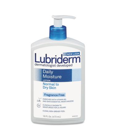 Lubriderm 48323EA Skin Therapy Hand & Body Lotion 16oz Pump Bottle