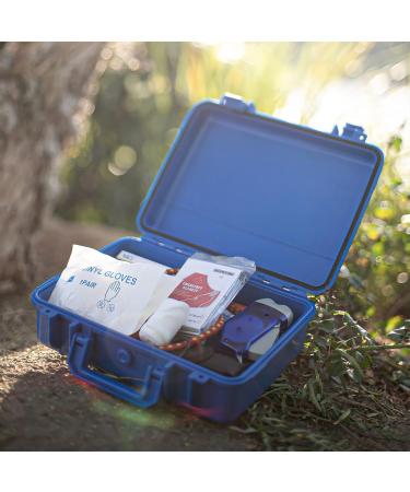 Marine First Aid Kit with Emergency Survival Supplies - Waterproof Storage Case - Coastal Guard Approved - Buy Online on GoSupps.com