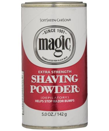 Magic Shave Shaving Powder Depilatory Extra Strength 5 oz - 2pc