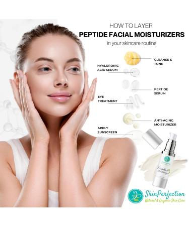 Organic Skin Perfection Essential Moisturizer - Hydrate Minimize Fine Lines & Renew Elasticity | Clean Beauty 1 Oz - International Shipping Available - Buy Online on GoSupps.com