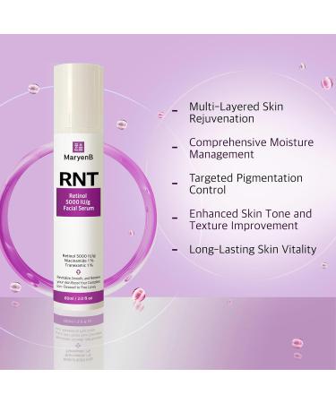 Buy Anti-Aging Serum with Retinol 5000IU - Firming & Tone Enhancing with Niacinamide & Tranexamic Acid (2 oz) - International Shipping Available - Buy Online on GoSupps.com