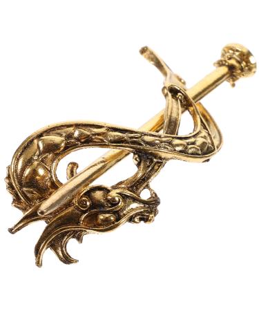 minkissy Hair Barrettes Hair Accessories Hair Clips Hair Bun Holder Bun Holder for Hair High Bun Clip Hair Pin with Stick Hair Barrette with Stick Bun Clips for Hair Headgear Metal Without