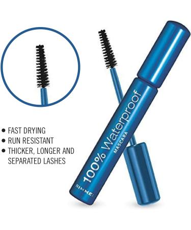  Rimmel Rimmel Waterproof Mascara Brown Black 8ml - Buy Online on GoSupps.com