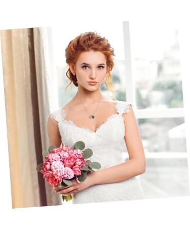 Yardenfun Double Heart Pendant Necklace Decor Necklaces A Necklace Fashion Plating Alloy - Buy Online on GoSupps.com
