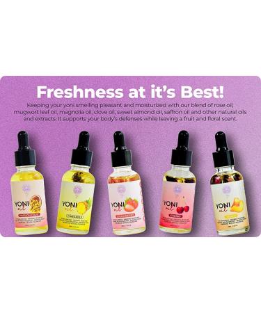 Organic Magic V Yoni Oil: Pineapple Scented Feminine Moisturizer with Essential Oils - Buy Online on GoSupps.com
