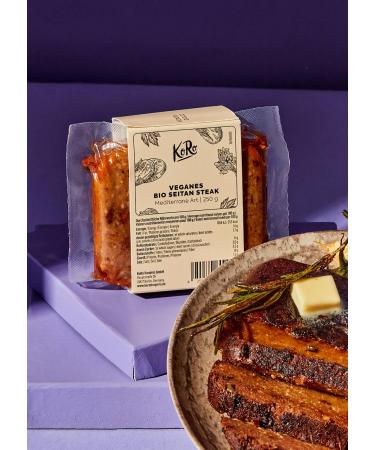 KoRo - Organic Mediterranean seitan steak 250g