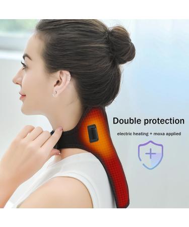 Goowafur Electric Neck Heating Cushion - Portable USB Neck Warmer & Wireless Thermal Support for Men & Women | Ideal Gift for Dad & Mom - Buy Online on GoSupps.com