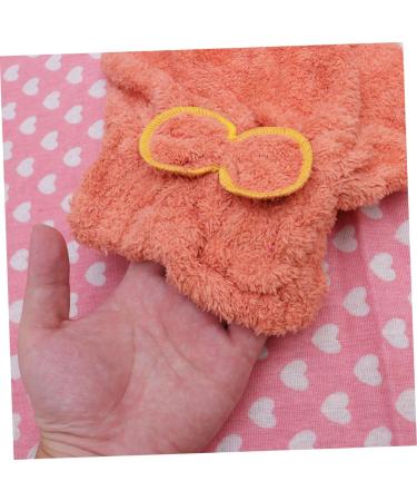 DOITOOL 1 Set Girl Tool Dry Hair Cap Hair-drying Cap Moisture-absorbing Hair Hoops Hair Shower Cap Hair Cuffs Hook Strap Gift Idea White Travel Accessory Take a Bath Coffee - Buy Online on GoSupps.com