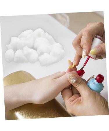 300pi ces Coton Boule pour Dissolvant Gel Ongle Boules de Coton Absorbantes Nettoyants pour Enlever Vernis Gel - Buy Online on GoSupps.com